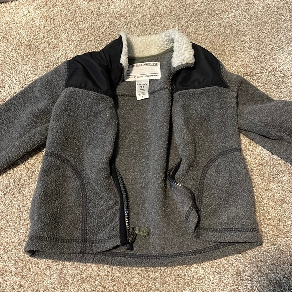 Toddler boy zip up jacket-2T
